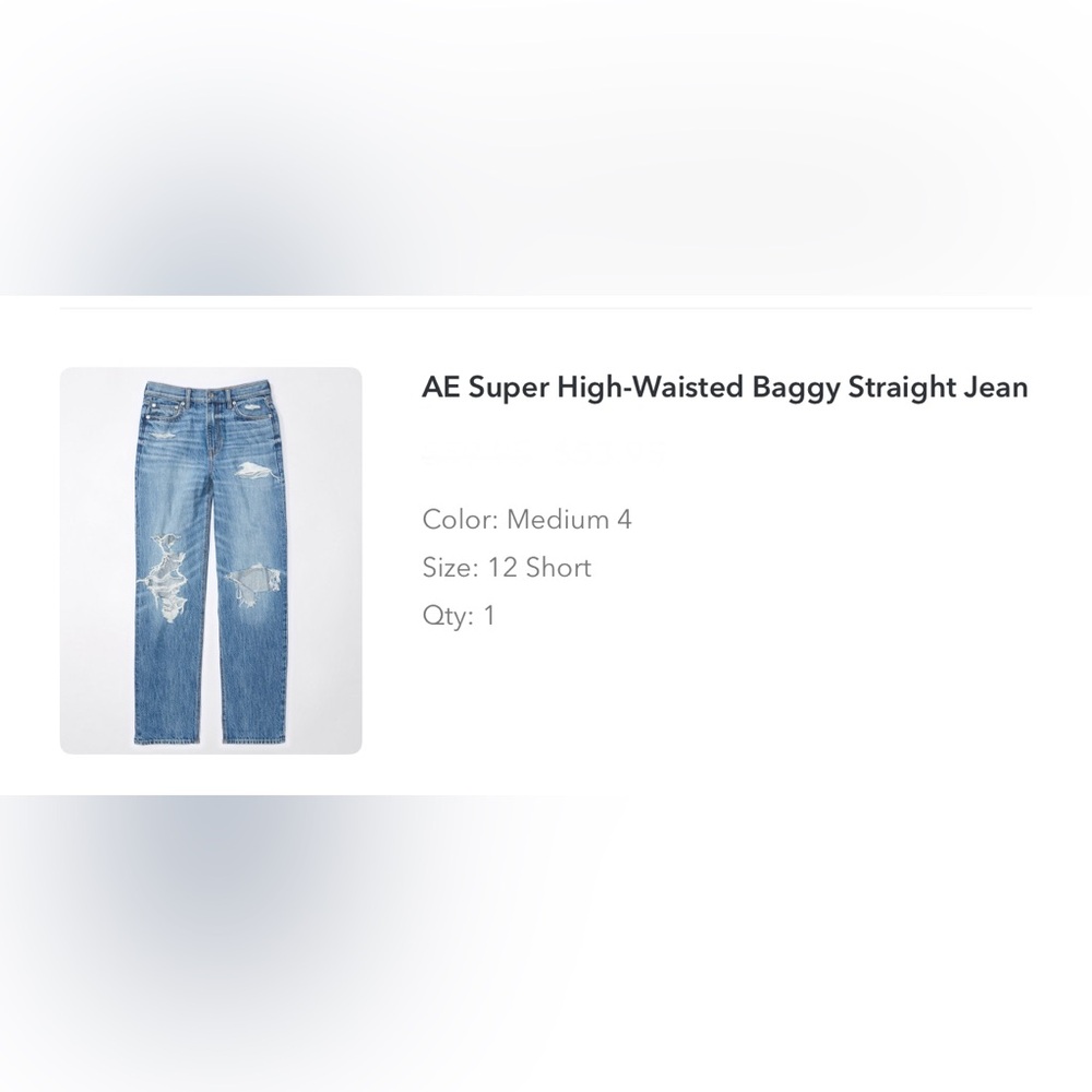 AE Super High-Waisted Baggy Straight Jean